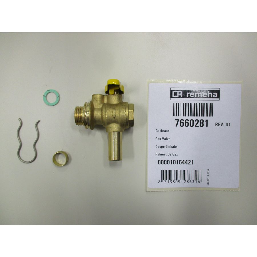 Gaskraan tbv montageframe Tzerra (ace) / Calenta ace