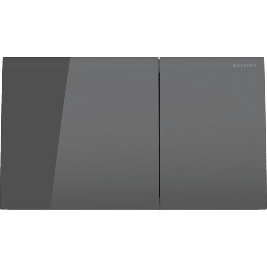 Bedieningsplaat 2-toets Sigma70 SQUARE glas lava