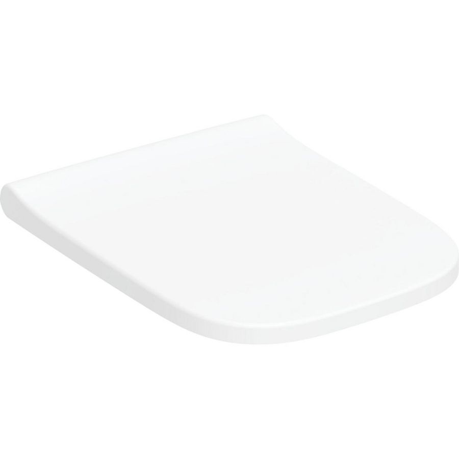 iCon closetzitting hoekig design EasyMount Softclose QuickRelease wit