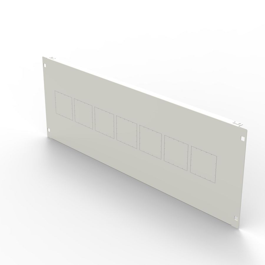 Frontplaat DPX3 125 HP 3-polig 36 modulen verticaal