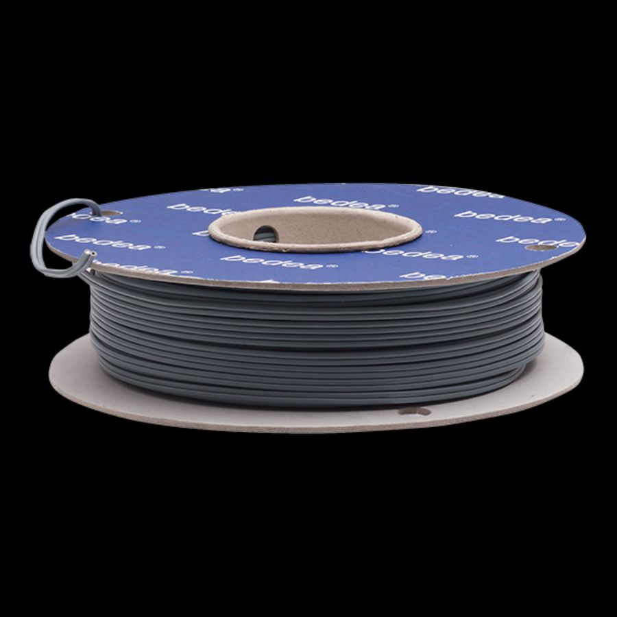 Haspel a 500m. Luidsprekersnoer 2x15mm² grijs Eca