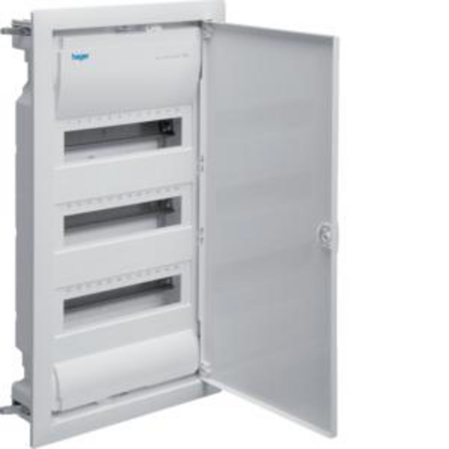 Inbouwverdeler volta IP30 630x348mm 3x12 modulen deur wit