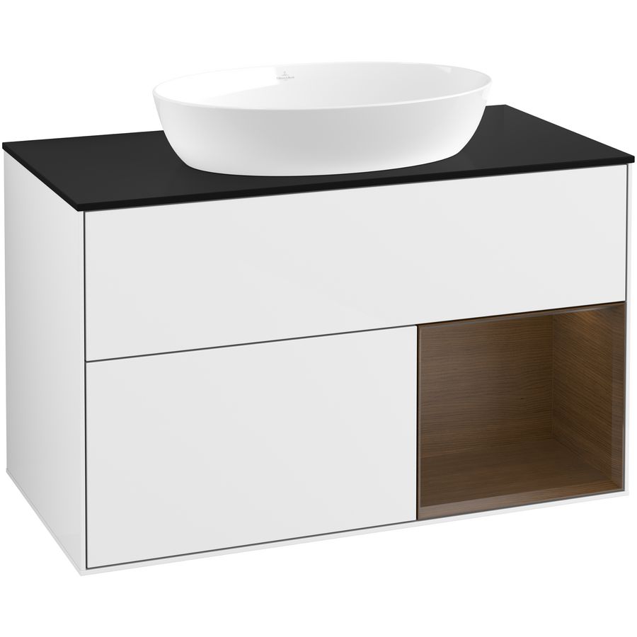 Wastafelonderkast Finion 1000x603x501mm G.White.L FA22GNGF