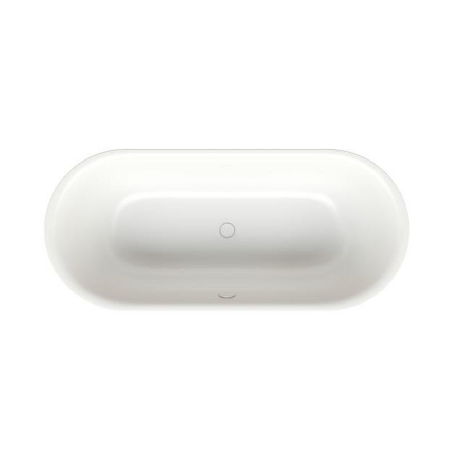 Bad BetteLux Oval 1800x800mm Snow