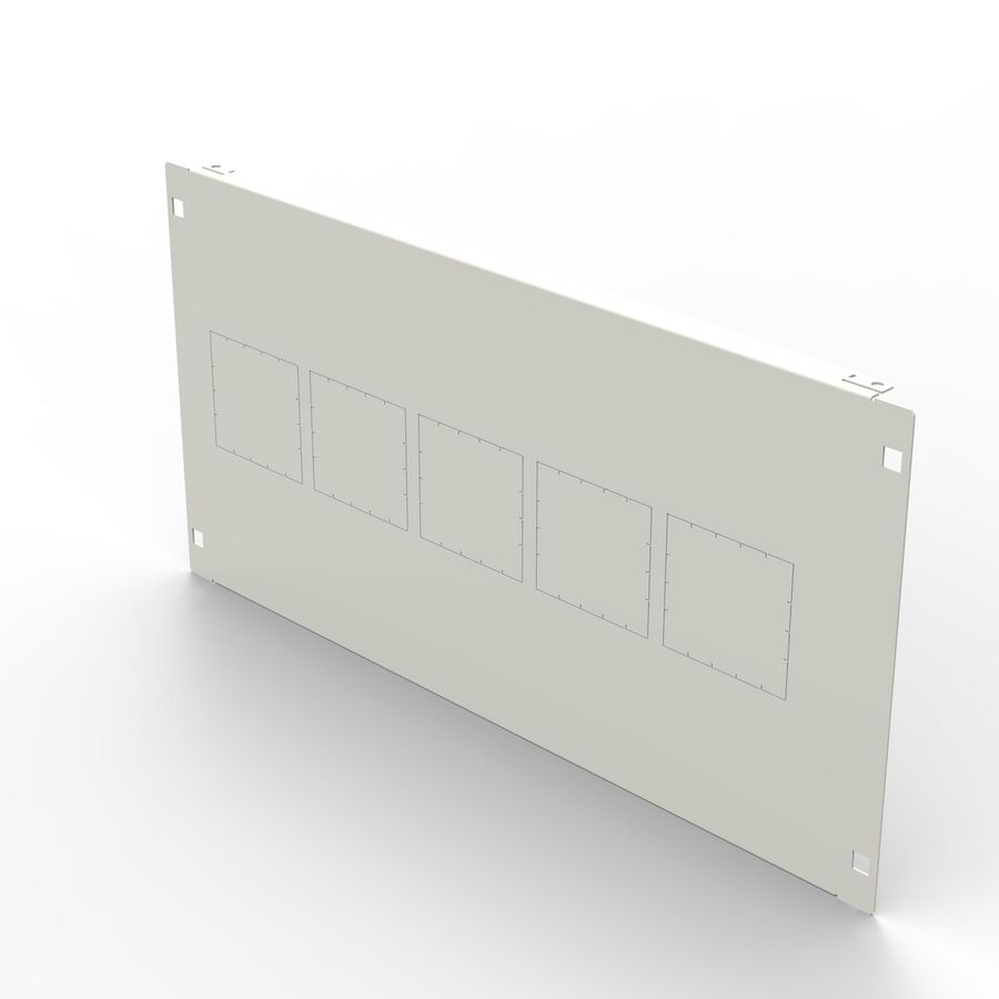 Frontplaat DPX3 125 HP 3-polig 24 modulen verticaal