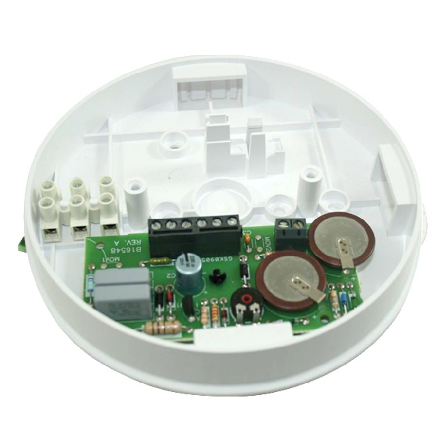 Interface met ingangscontact 230V gevoed, bedraad koppelbaar