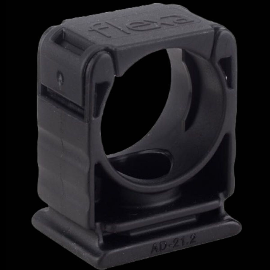 Zadel kunststof afsluitbaar Ø10mm grijs VVE=50