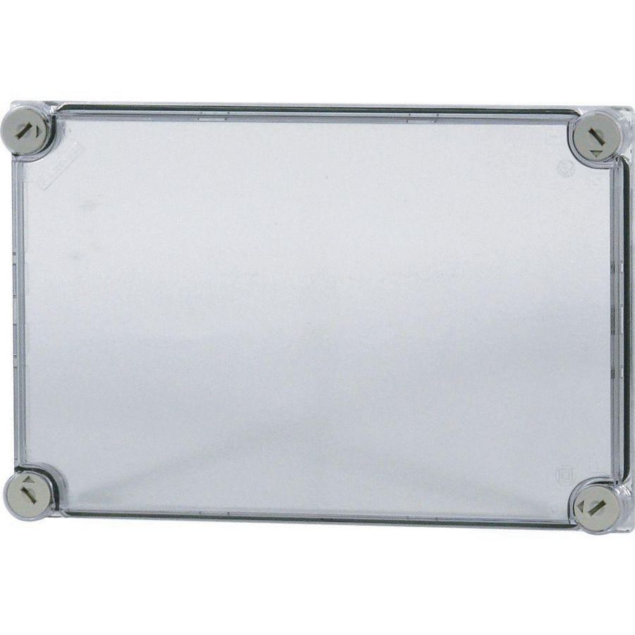 Deksel CI HxBxD=250x375x25mm transparant