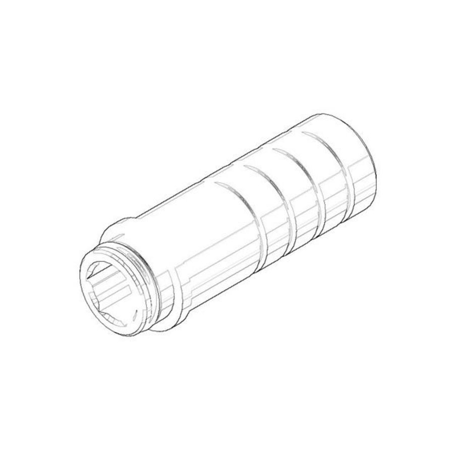 Nippel 23,2x63,5mm, 9,5l/min. 9024031990090