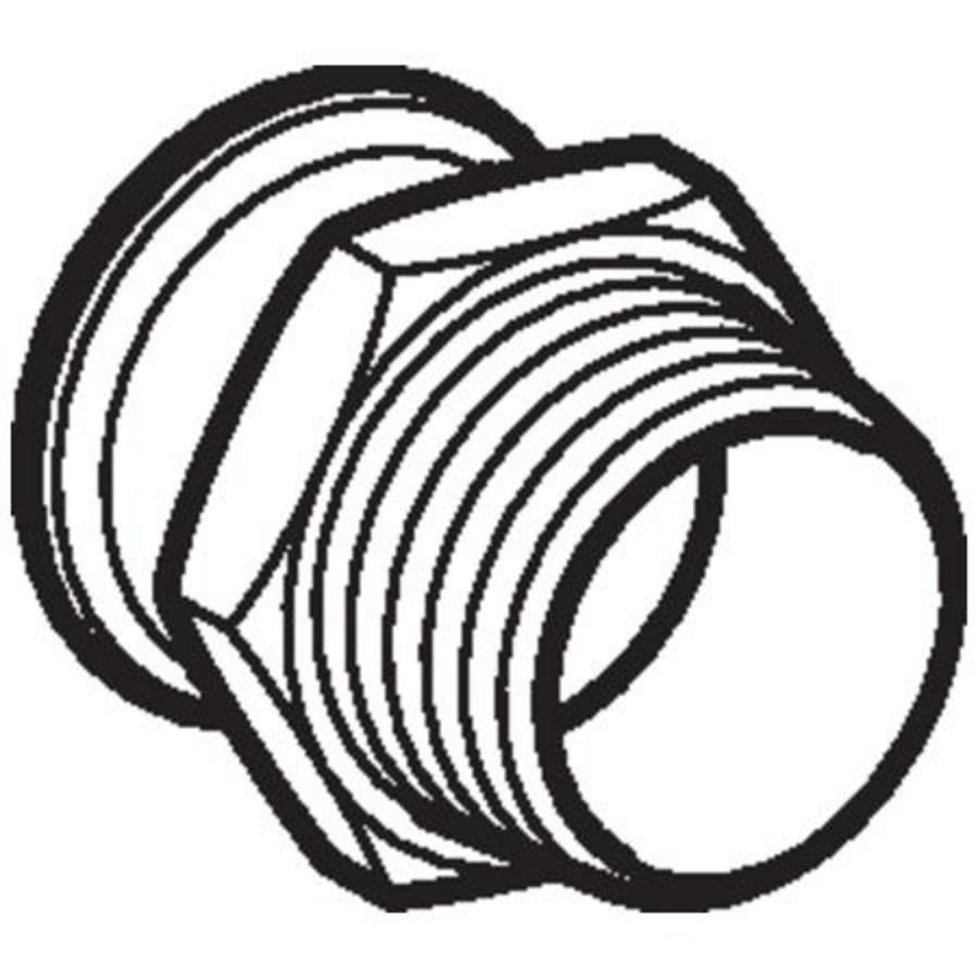 Puntstuk MAPRESS RVS siliconenvrij (LABS-vrij) 15x3/4"bt.