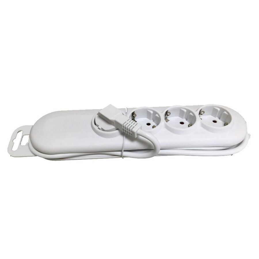 Tafelcontactdoos 4v + 3,0m snoer ECO PLUS