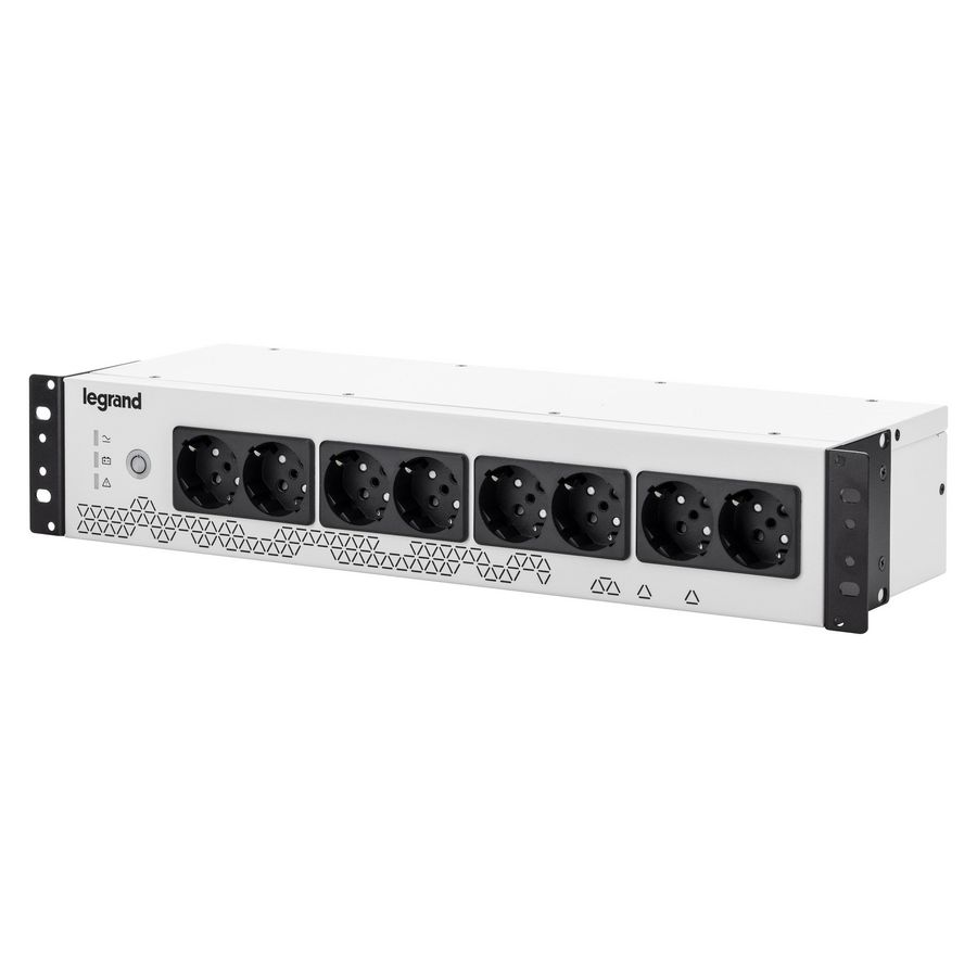 Noodstroomvoorziening 800VA 8x2P + A 19" UPS Keor PDU