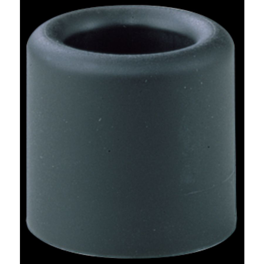 Eindtule kunststof Ø21,2mm zwart VVE=50 843657