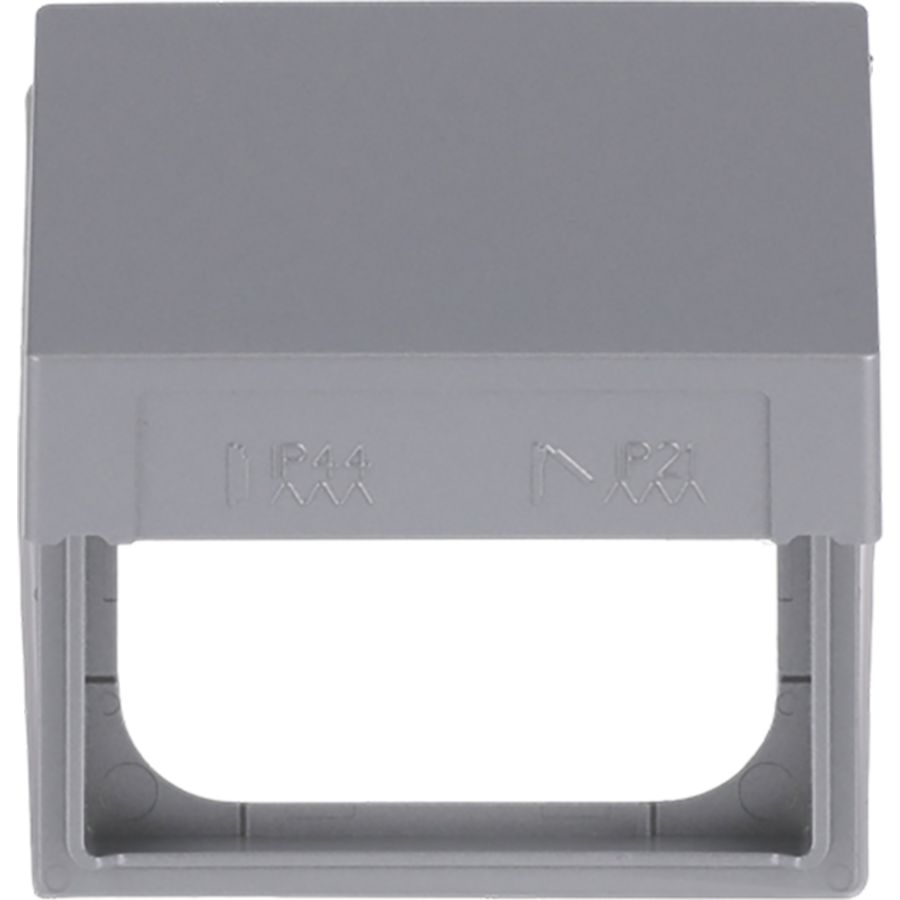 Tussenring klapdeksel SI-B aluzilver (2518-WD-83)