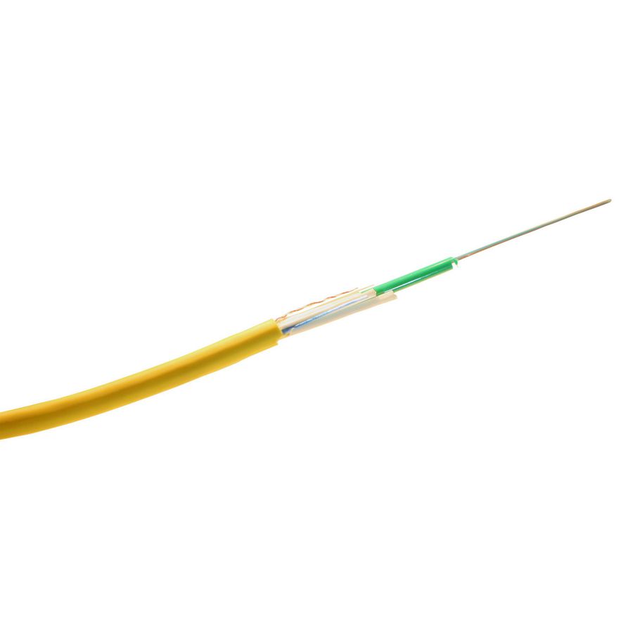 Haspel a 2000m. Glaskabel 12Vez. OS2 Loose Tube in-out Dca