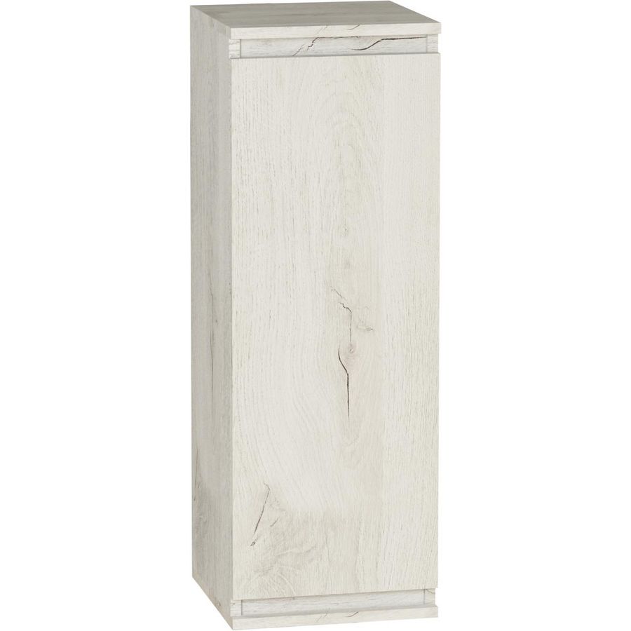 Alvaro kolomkast 100cm white arwin oak