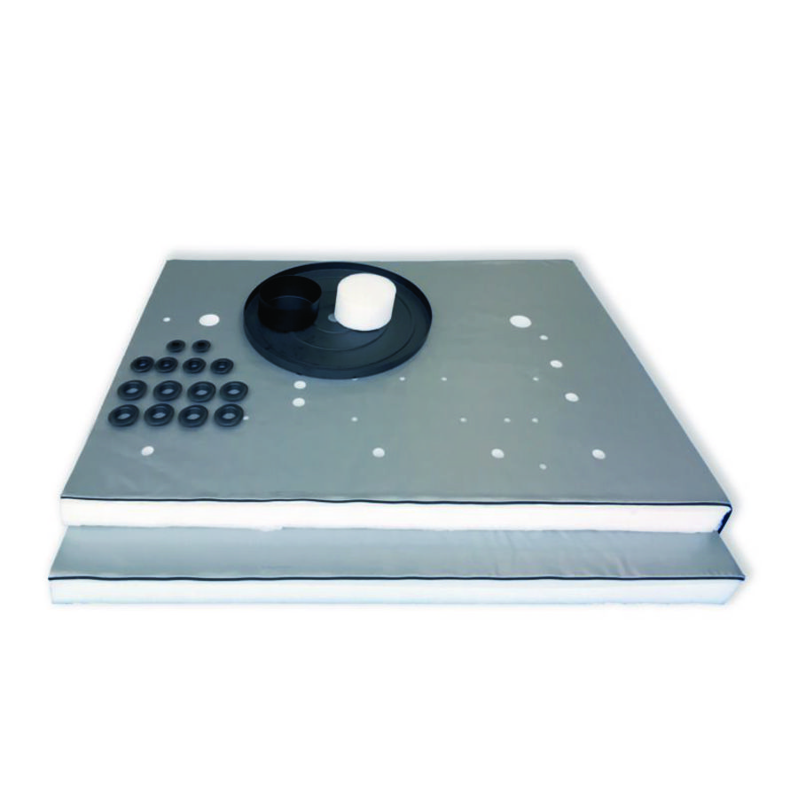 Fleece isolatie incl. folie AF 3000/1 wit