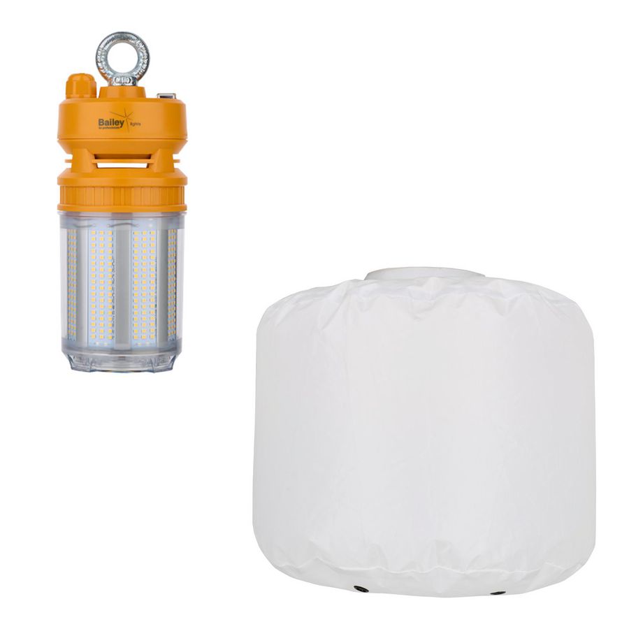 RoBust LED Corn Balloon 250W Switch 4000K IP65 5M