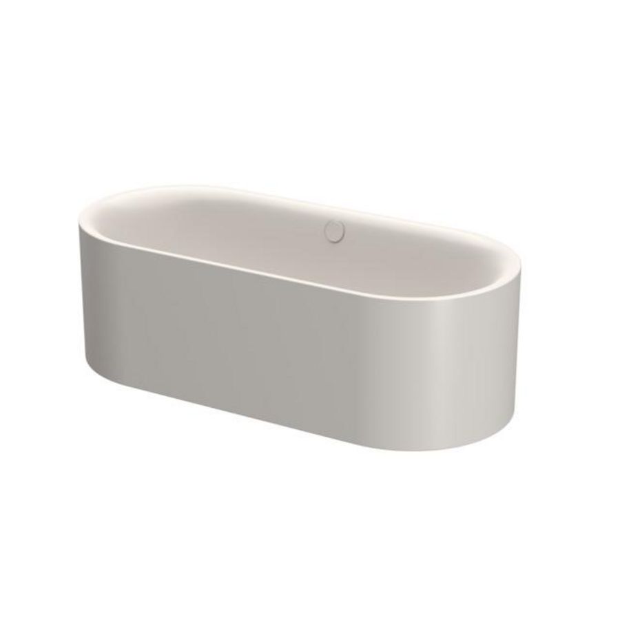 Bad BetteLux Oval Silhouette 1800×800mm Flax