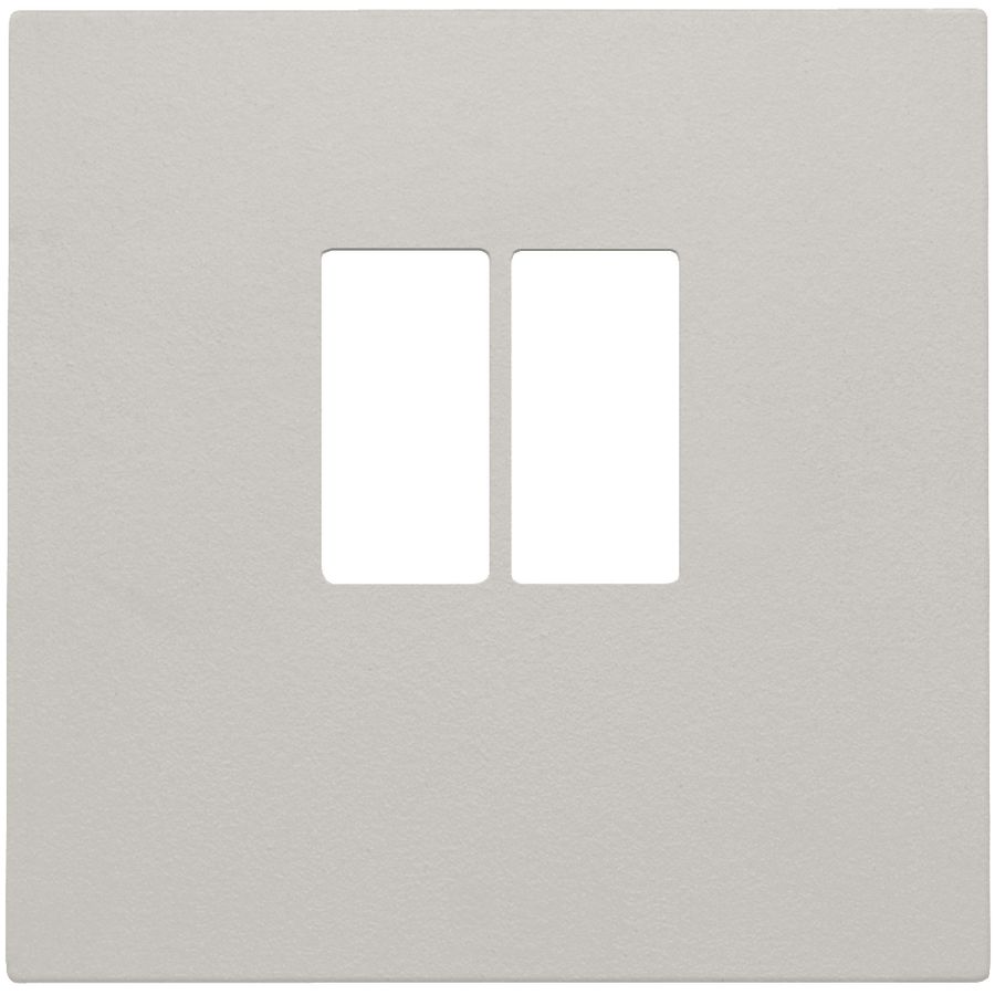 Afwerkingsset enkelvoudige luidsprekeraansl. light grey