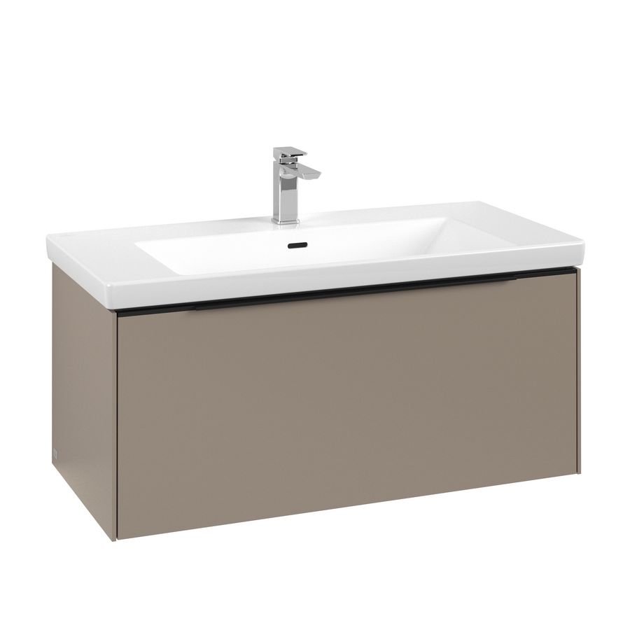 Wastafelonderkast Subway 3.0 973x429x478mm Taupe C569L1VM