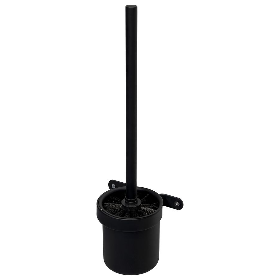 Closetborstelset mat zwart rvs IXI