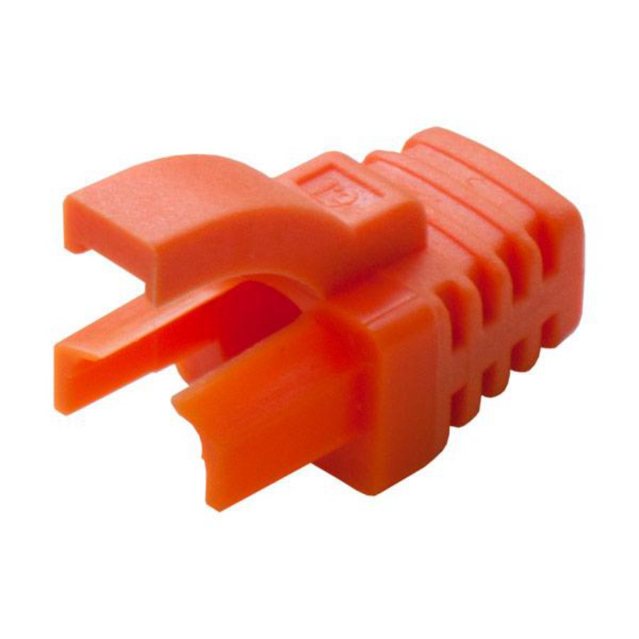 Tule RJ-45 oranje 6.0mm VVE=100