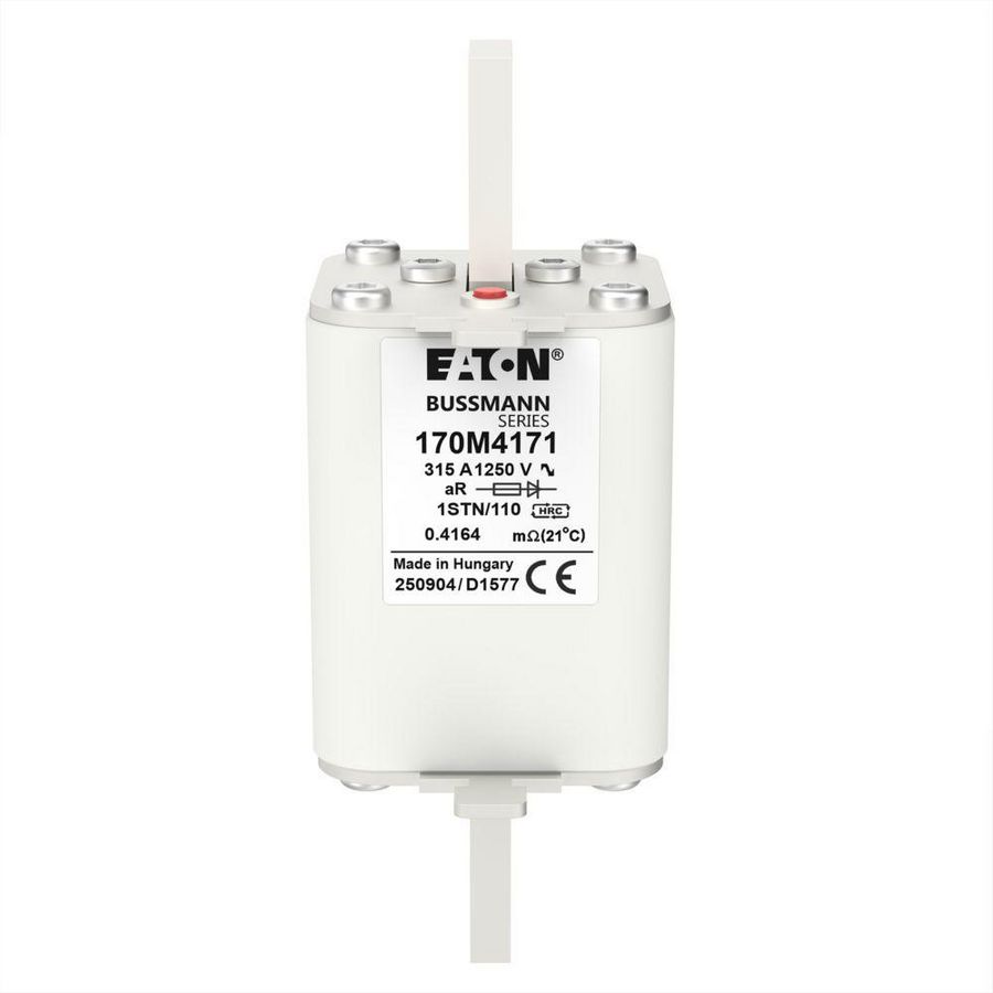 Zekering hoge snelheid 315A AC 1250V 100kA 1 51x51x1 VVE=3