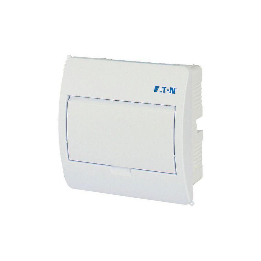 Installatiekast, inbouw, IP40, 1x8TE, deur wit Eaton