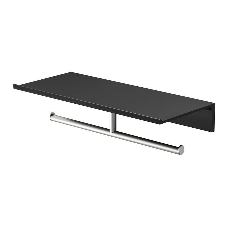 Planchet 28cm + toiletrolhouder zonder klep dubbel