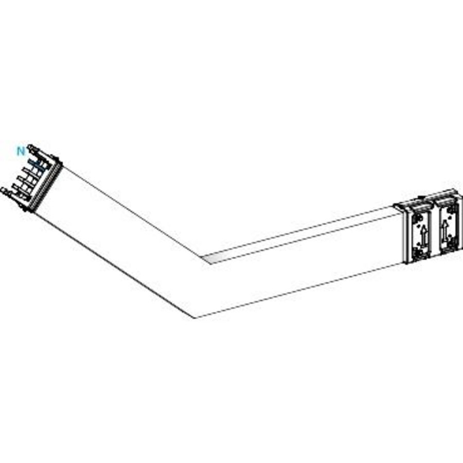 Elleboog Omhoog A,B M to M Speciale hoek 250A Canalis
