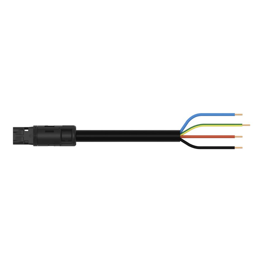 Geconf.aansluitkabel Eca Steker/open einde 774-9994/206-101