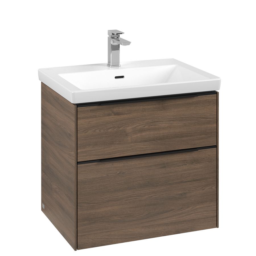 Wastafelonderkast Subway 3.0 622x576x478mm Arizona Oak C576L1VH