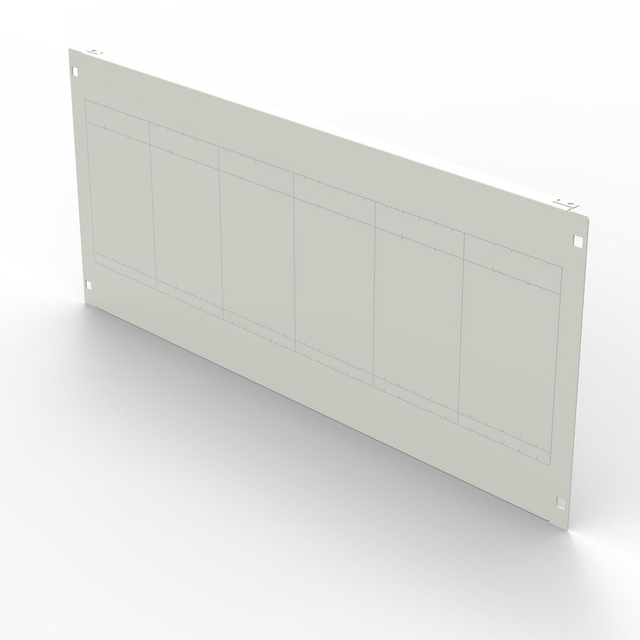 Afdekplaat SPX 00 36 modulen verticaal