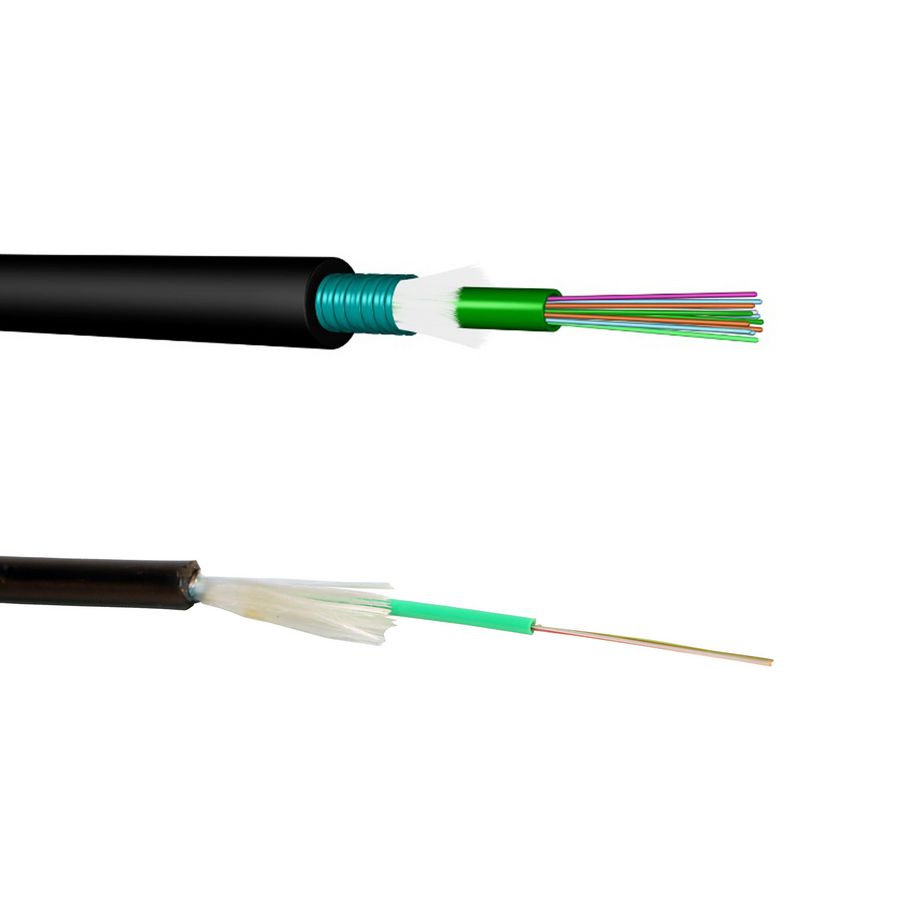 Haspel a 2000m. Glaskabel 12-vezelig OM4 Loose Tube outd Dca