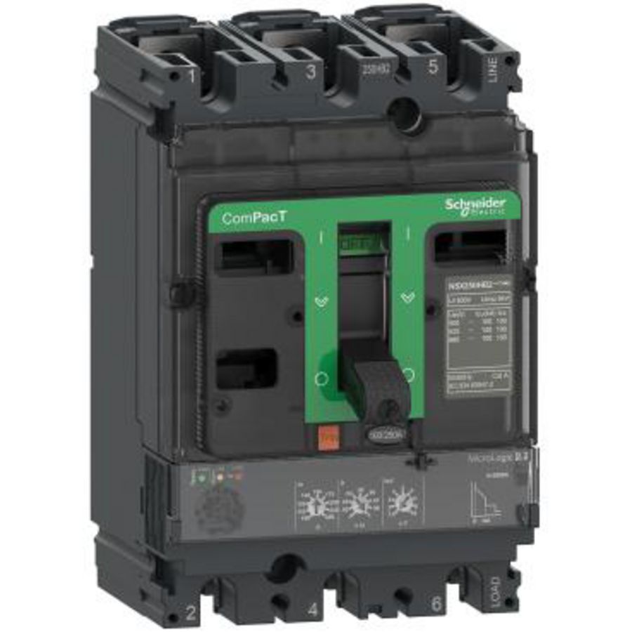 Vermogenschakelaar NSX100B 25kA AC 3P 40A 2.2 ComPact