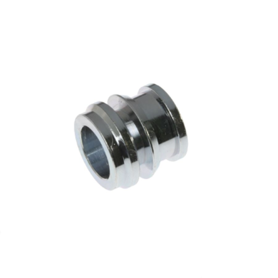 Verloopset / verloopknelring messing verzinkt 28x22mm 201