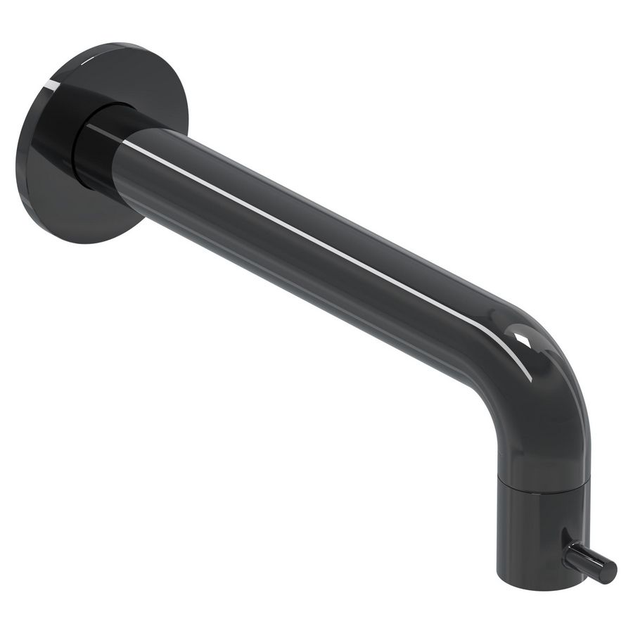 Fonteinkraan BOND wand 1/2"aansluiting inkortb. zwart chroom
