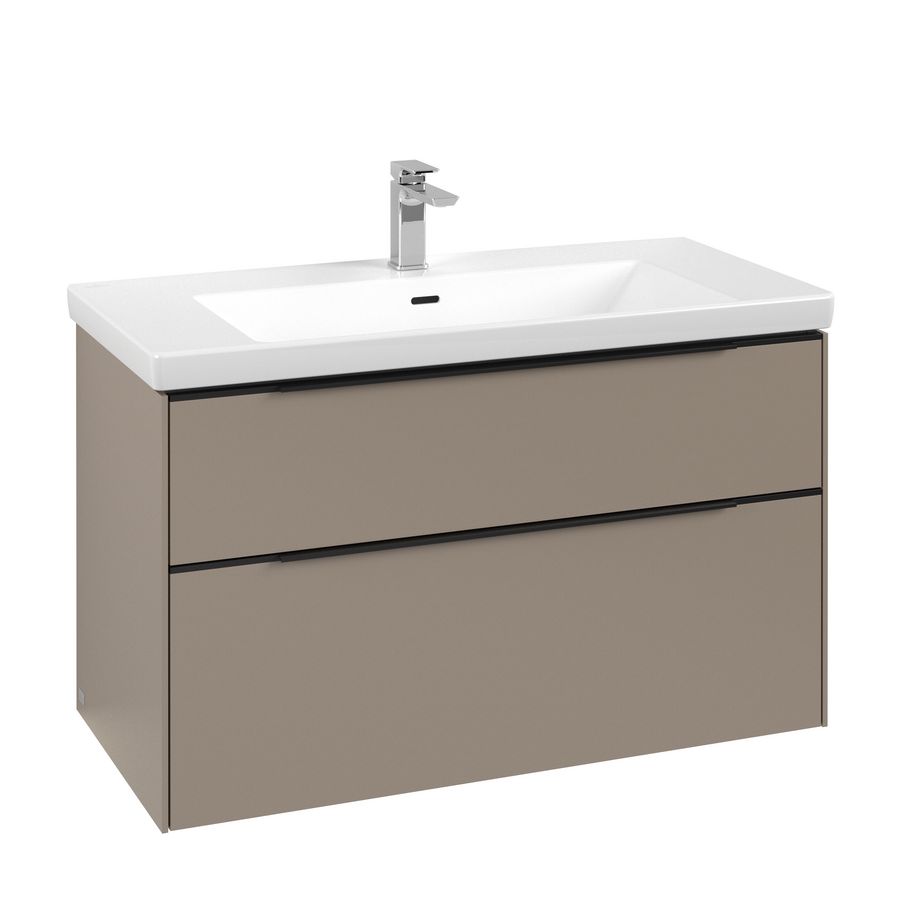 Wastafelonderkast Subway 3.0 973x576x478mm Taupe C570L1VM