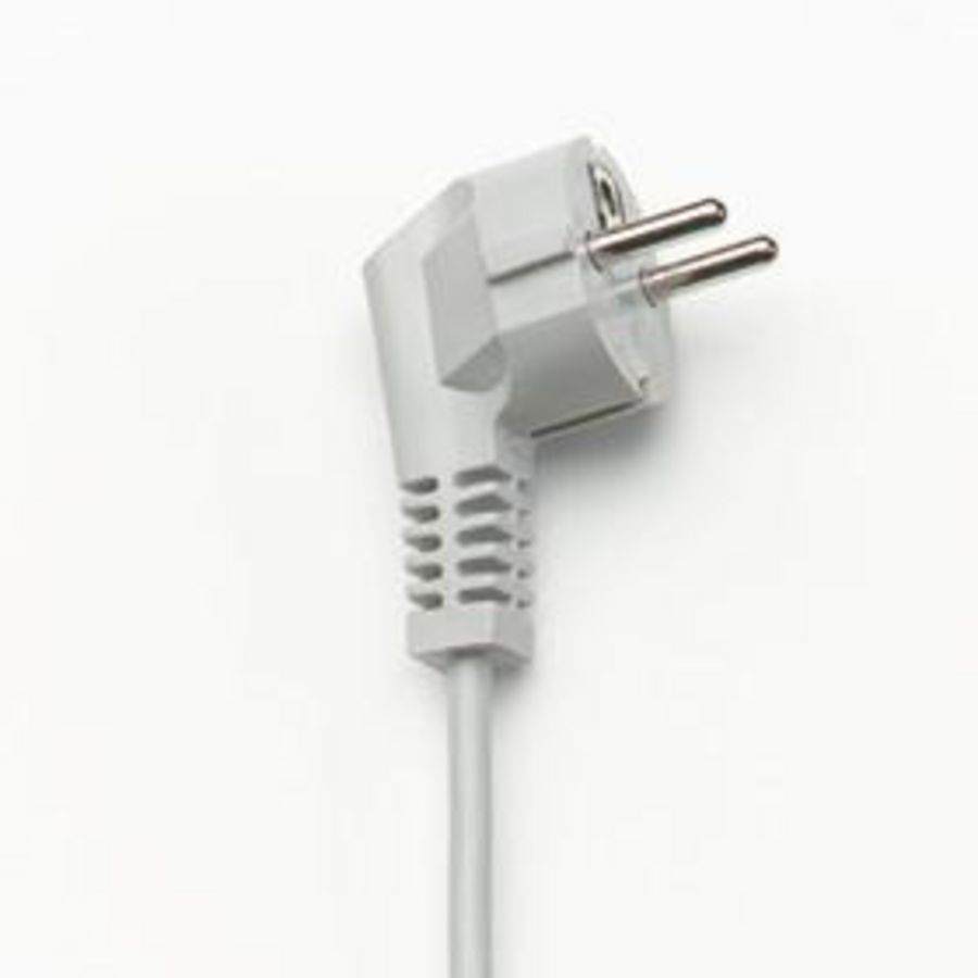 Aansluitsnoer H03VV-F 3G0,75 grijs 150cm