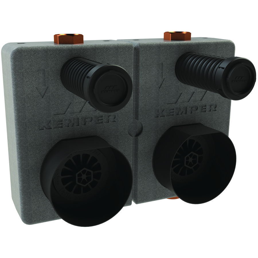 Watermeterblok Techem DN 20