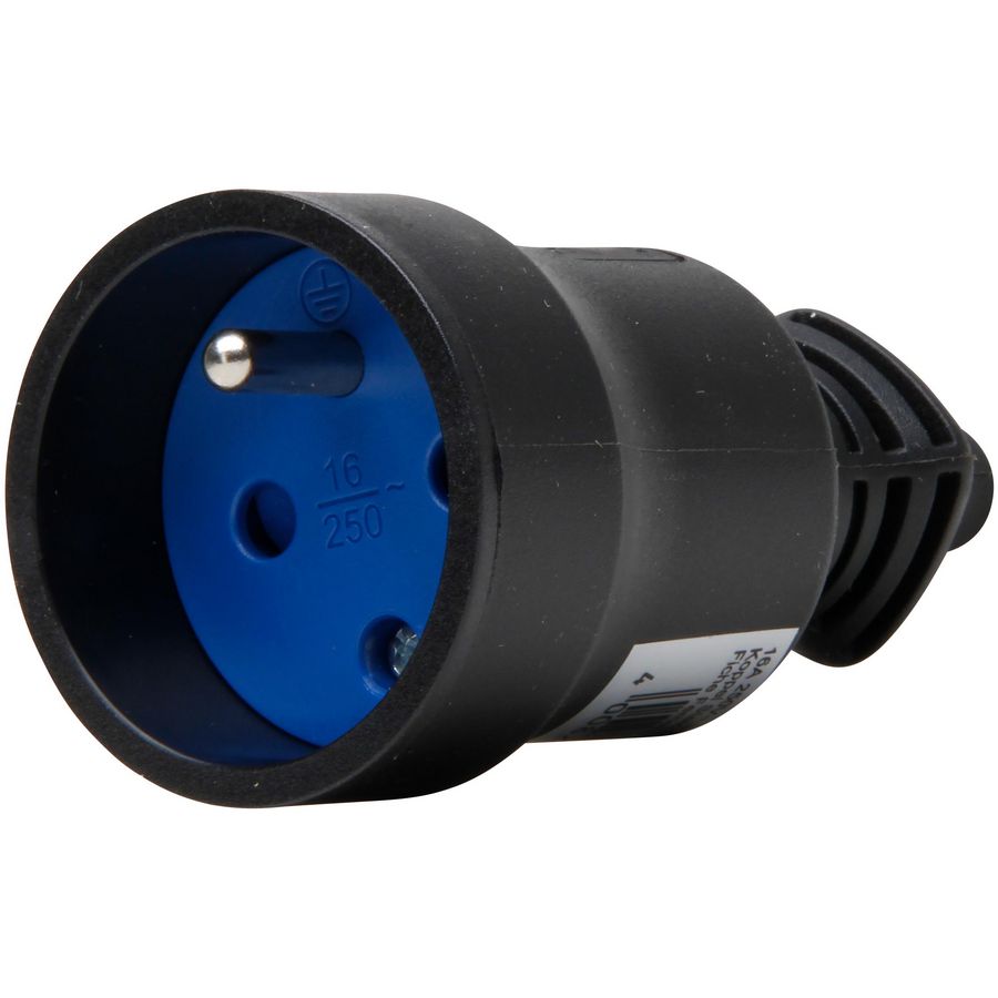 Contrastekker PA SH PVC zwart VVE=5