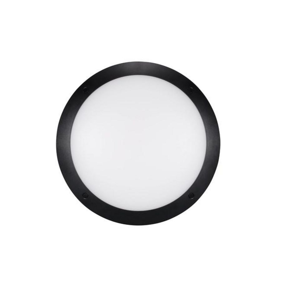 Plafond-/wandarmatuur Start Surface IP66 1500lm 840 MW zwart