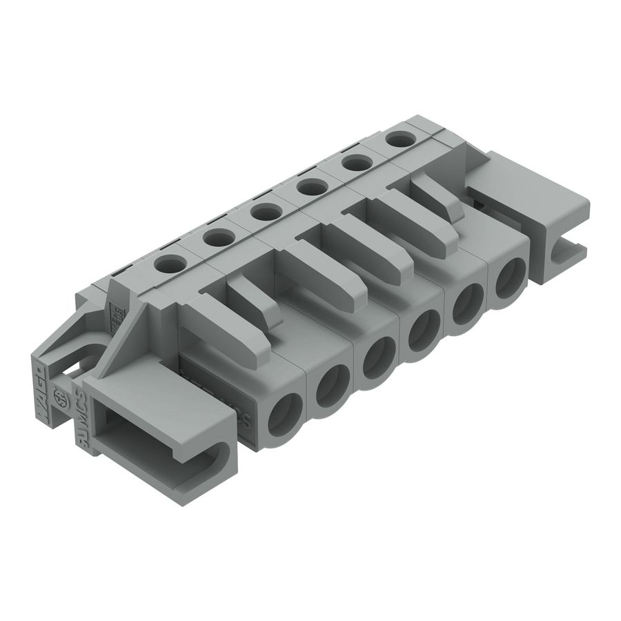 THT FE steker HA raster 5mm grijs 232-236/047-000 VVE=50