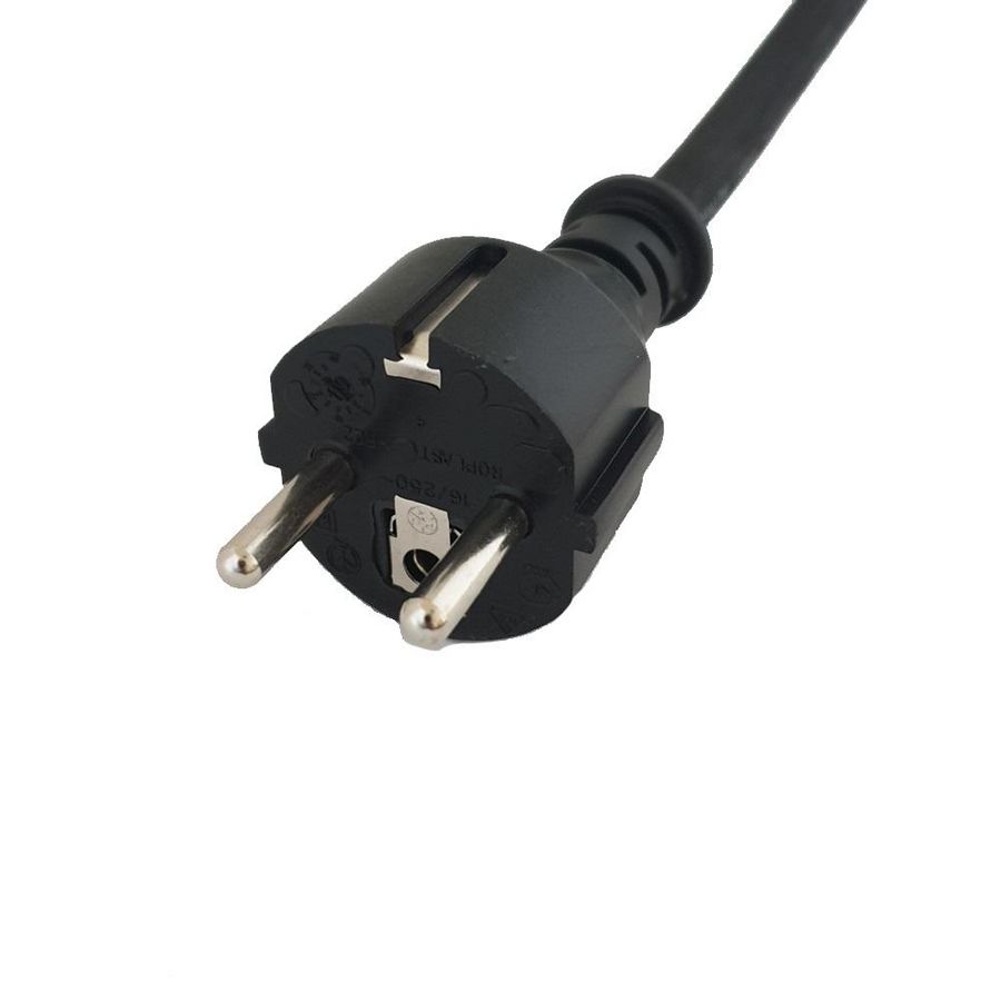 Neopreen aansluitsnoer H07RN-F 3G1,50 zwart 2mtr.