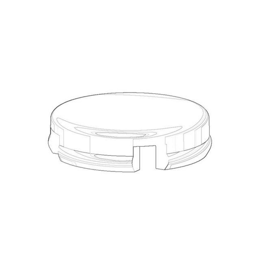 Stop grijs 15,5x4,5mm 09260104590