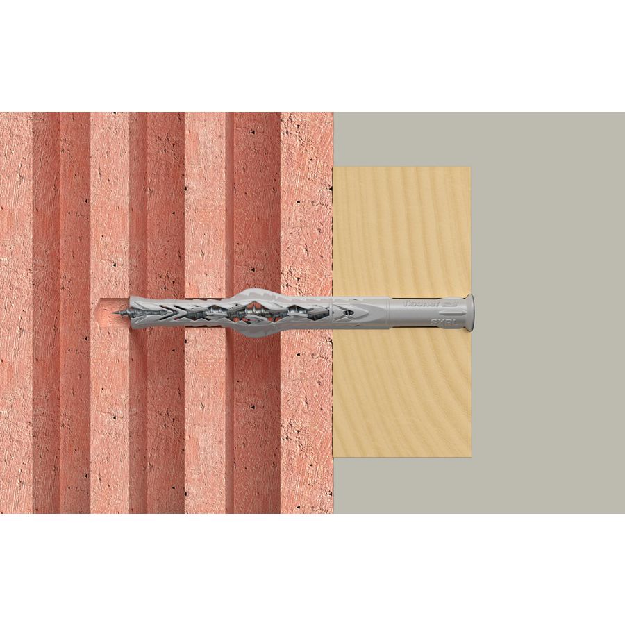 Constructieplug SXRL 10x120 T kop