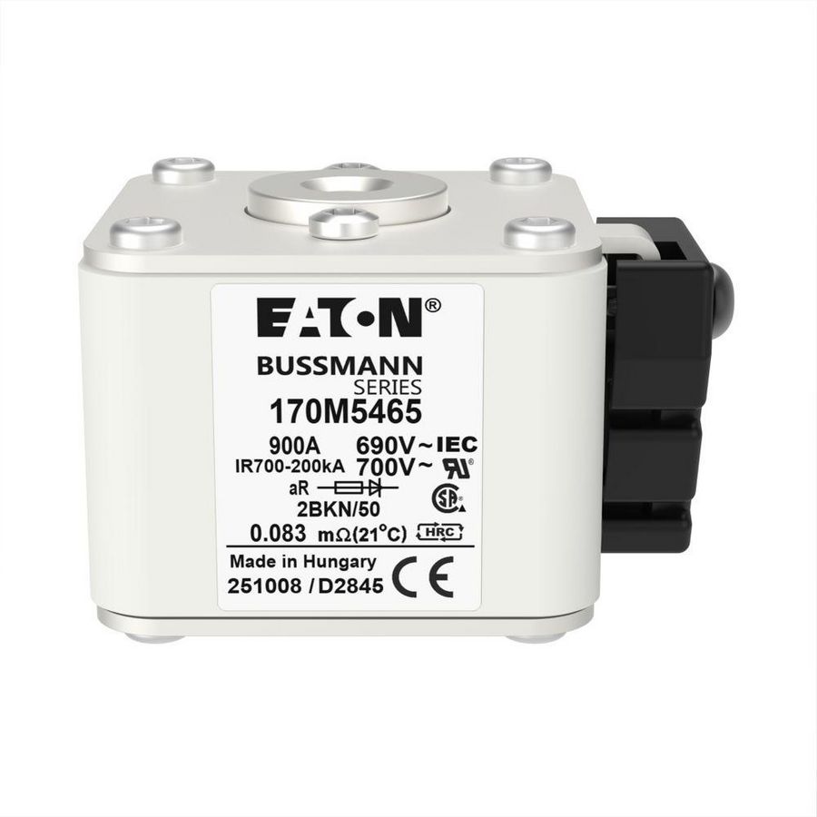 Zekering hoge snelheid 900A AC 690V 200kA 2 aR IEC UL VVE=6