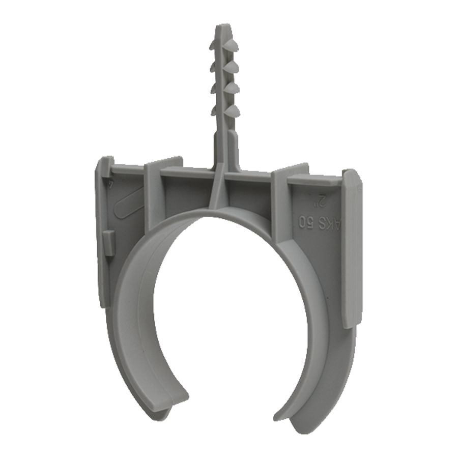 Kunststof buisklemplug halvrij 6mm 2 49-52mm d.grs VVE=50
