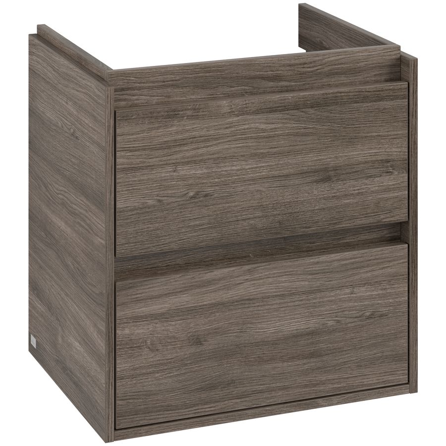 Wastafelonderkast Skyla 572x596x439mm Stone Oak